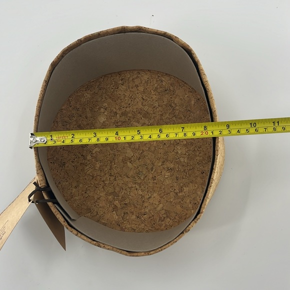 CRATE & BARREL Bambu Cork Bowl NWT - Picture 6 of 10